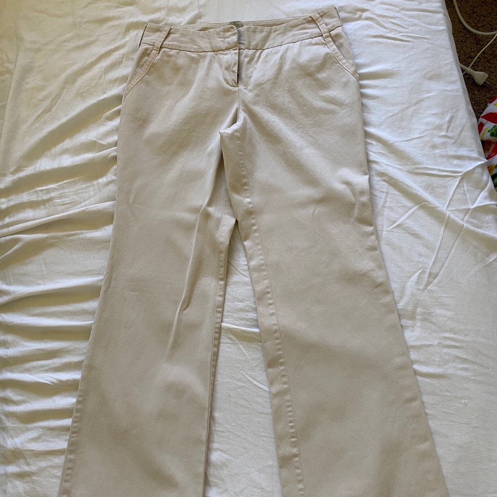 London Jean Marisa Fit Tan bootcut pant
